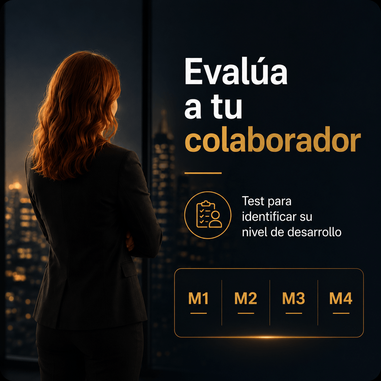Test para evaluar el nivel de desarrollo del colaborador en liderazgo situacional